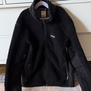 Patagonia Black Teddy Jacket
